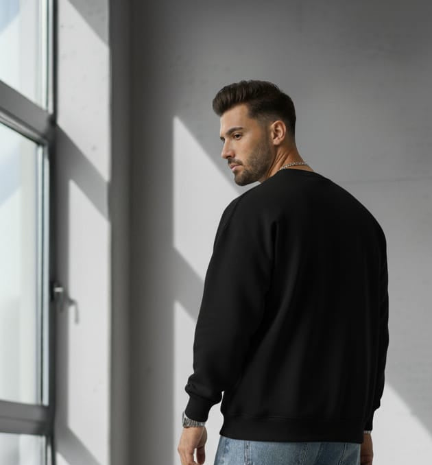 Scream Ghostface 'Just the Tip' Black Crewneck Sweatshirt | Unisex, Men's & Women's Fit