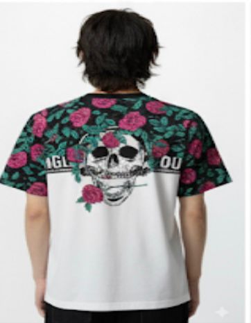 Skull & Rose Graphic T-Shirt for Men & Women | Bold Streetwear Tee"