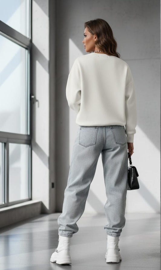 Scream Ghostface 'Just the Tip I Promise' Crewneck Sweatshirt | Unisex Horror Movie Graphic