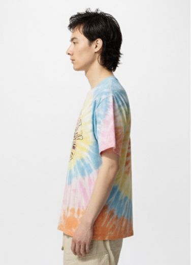 Colorful Tie-Dye Graphic T-Shirt for Men & Women